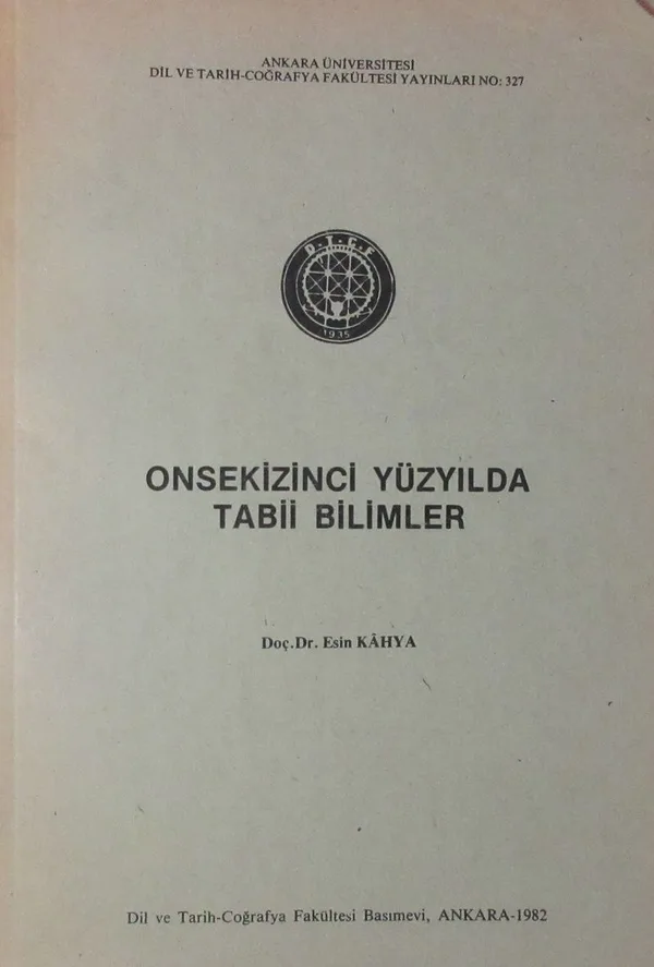 Onsekizinci Yüzyılda Tabii Bilimler (2-A-39)