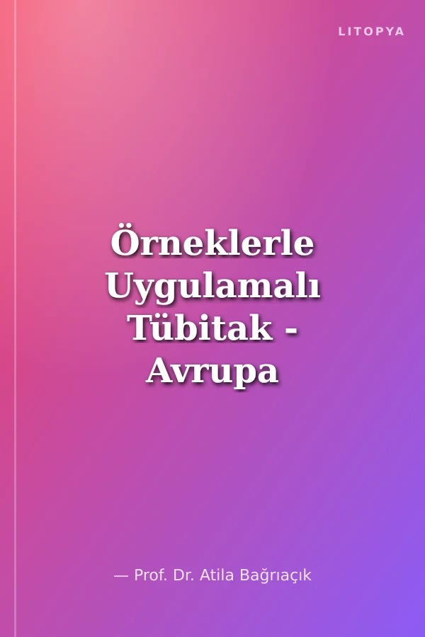 Örneklerle Uygulamalı Tübitak - Avrupa Birliği AR-GE ve Yenilik Projelerinin Yazımı İle Mali Raporlanması
