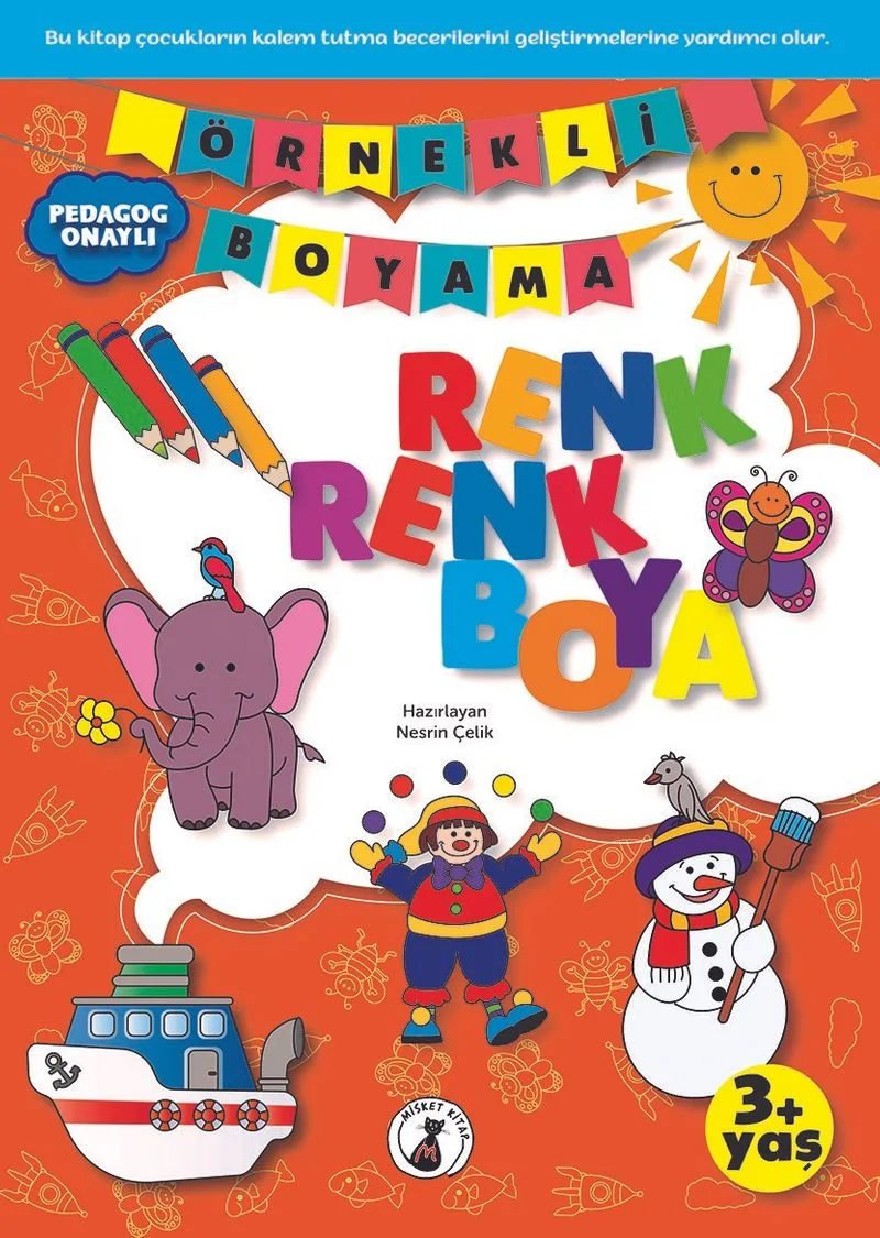 Örnekli Boyama / Renk Renk Boya