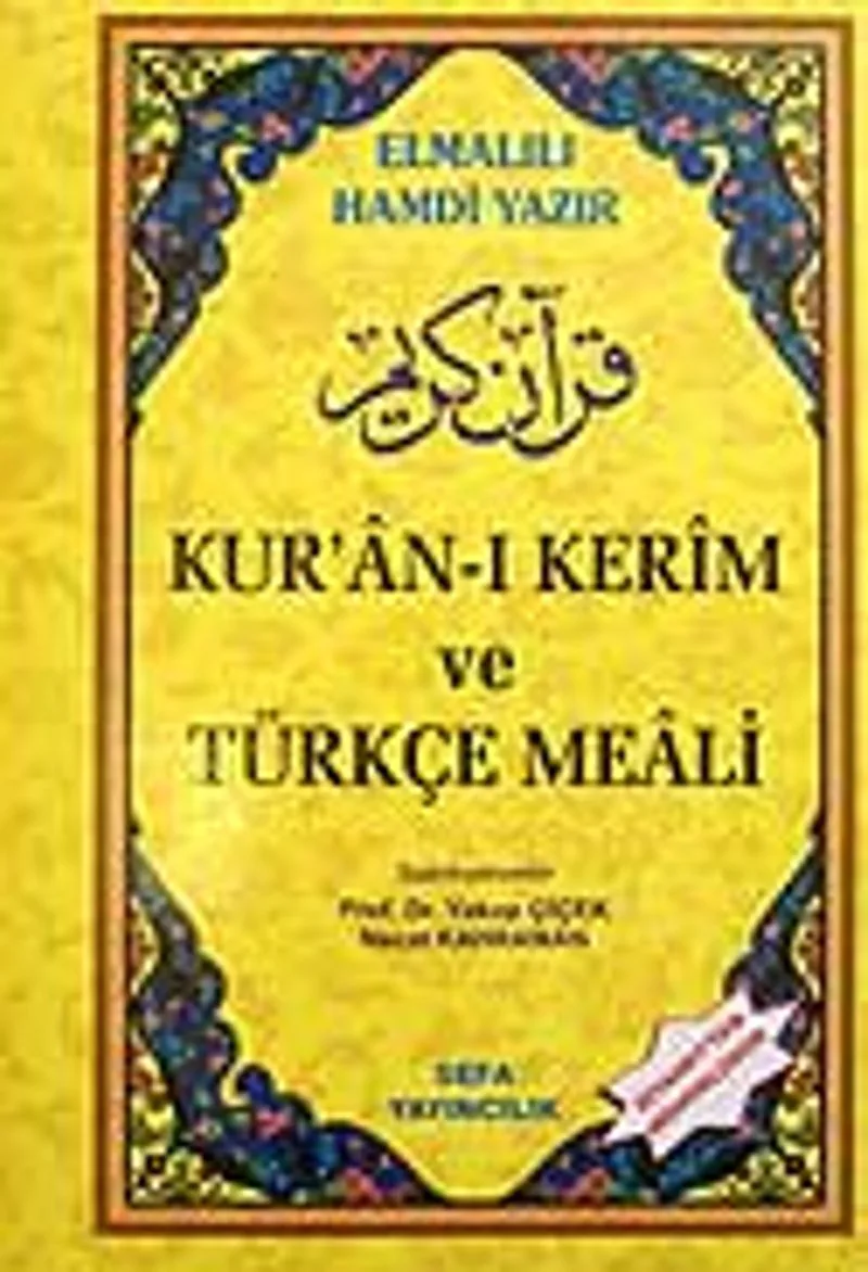 (Orta Boy) Kur'an-ı Kerim ve Türkçe Meali / Elmalılı Hamdi Yazır