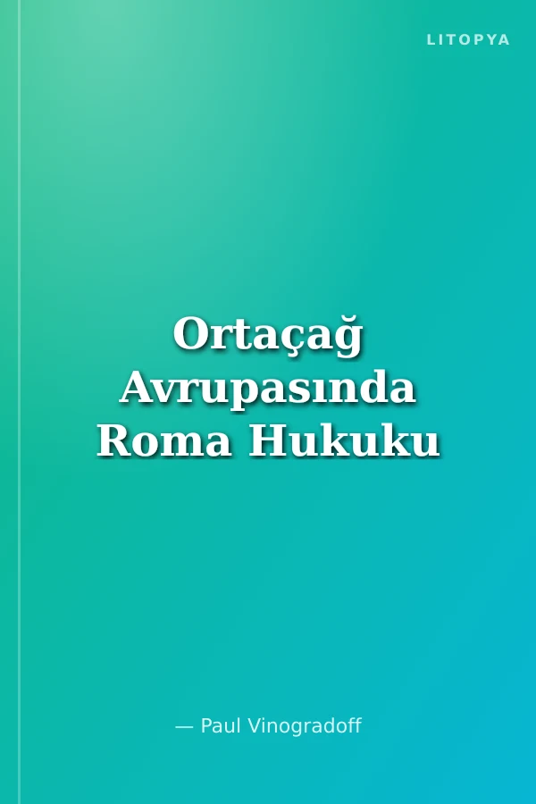 Ortaçağ Avrupasında Roma Hukuku