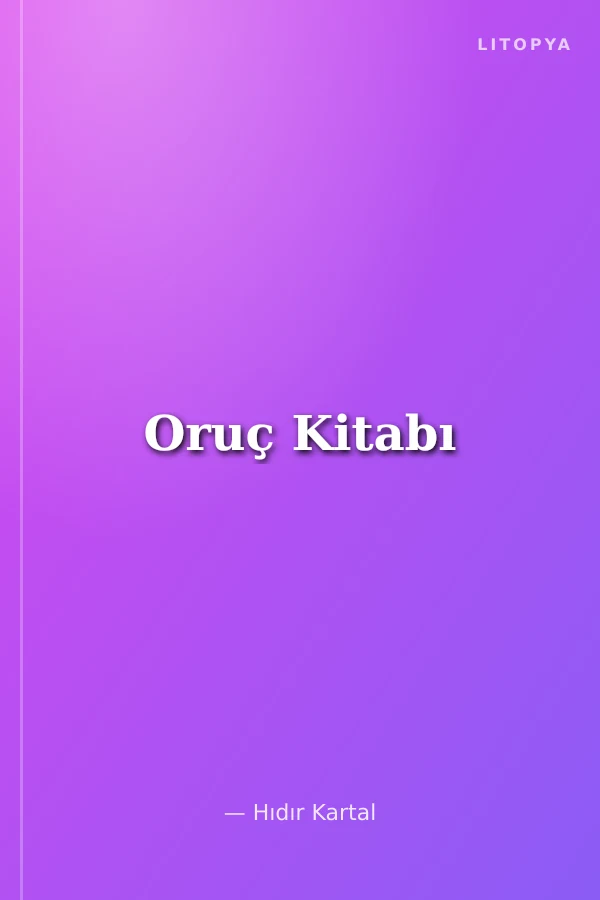Oruç Kitabı