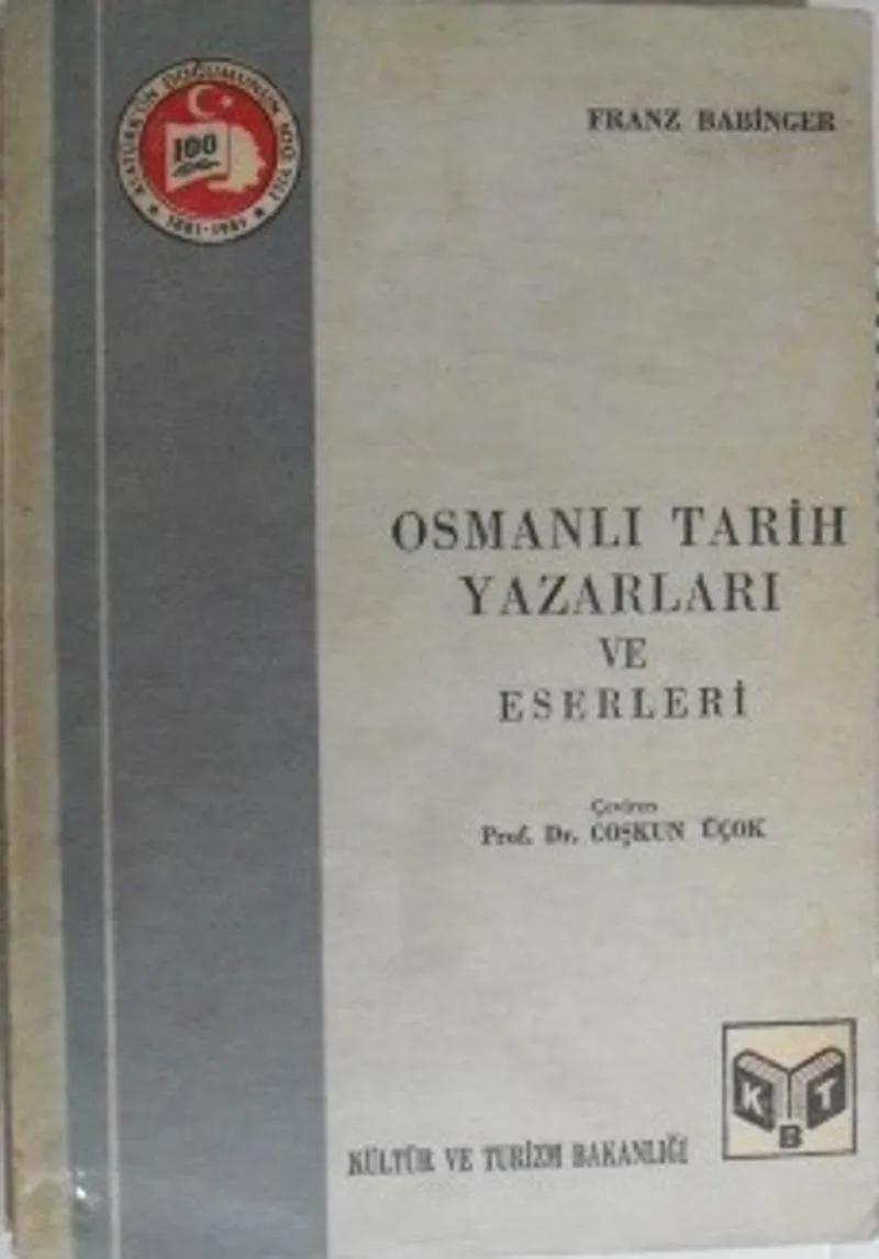 Osmanlı Tarih Yazarları ve Eserleri / 9-C-1