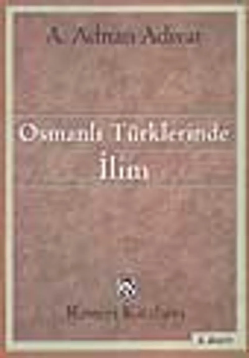 Osmanlı Türklerinde İlim