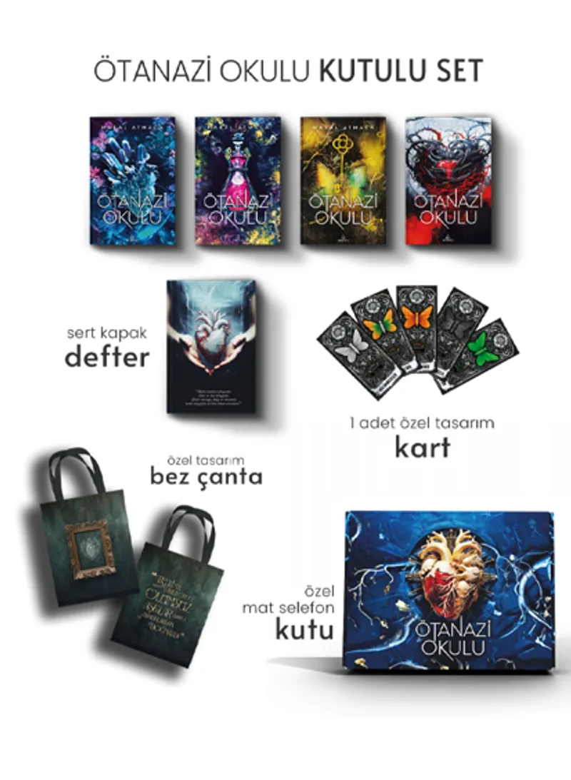 Ötanazi Okulu Kutulu Set (Ciltli)