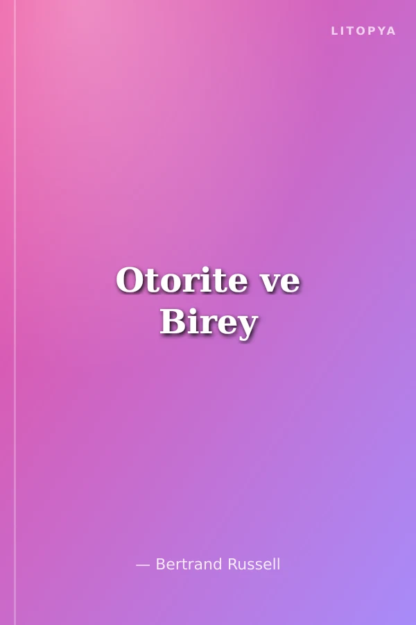 Otorite ve Birey