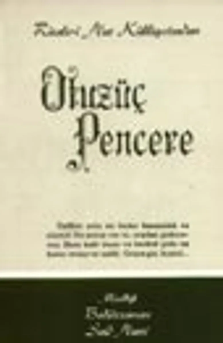 Otuzüç Pencere / cep boy (kod:526)