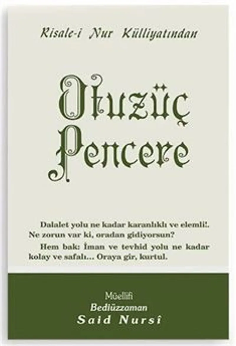 Otuzüç Pencere - Orta Boy (Kod:431)