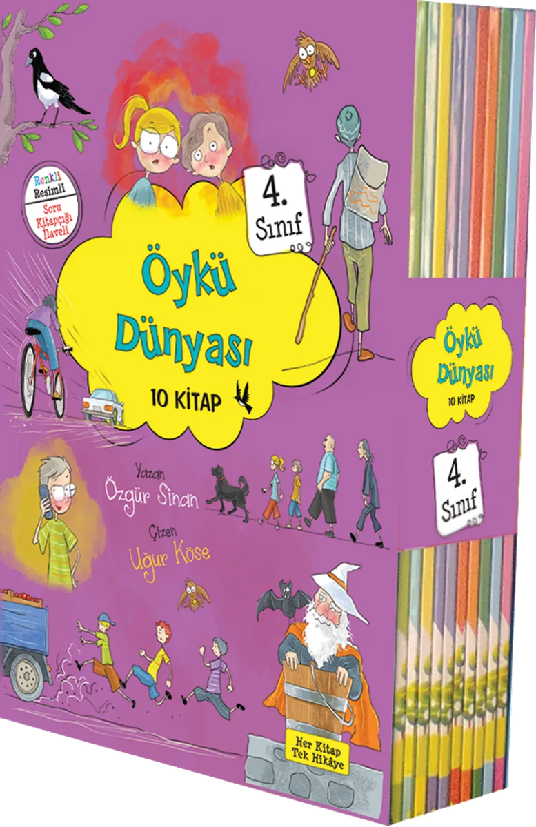 Öykü Dünyası (10 Kitap-Kutulu) (4. Sınıflar İçin)