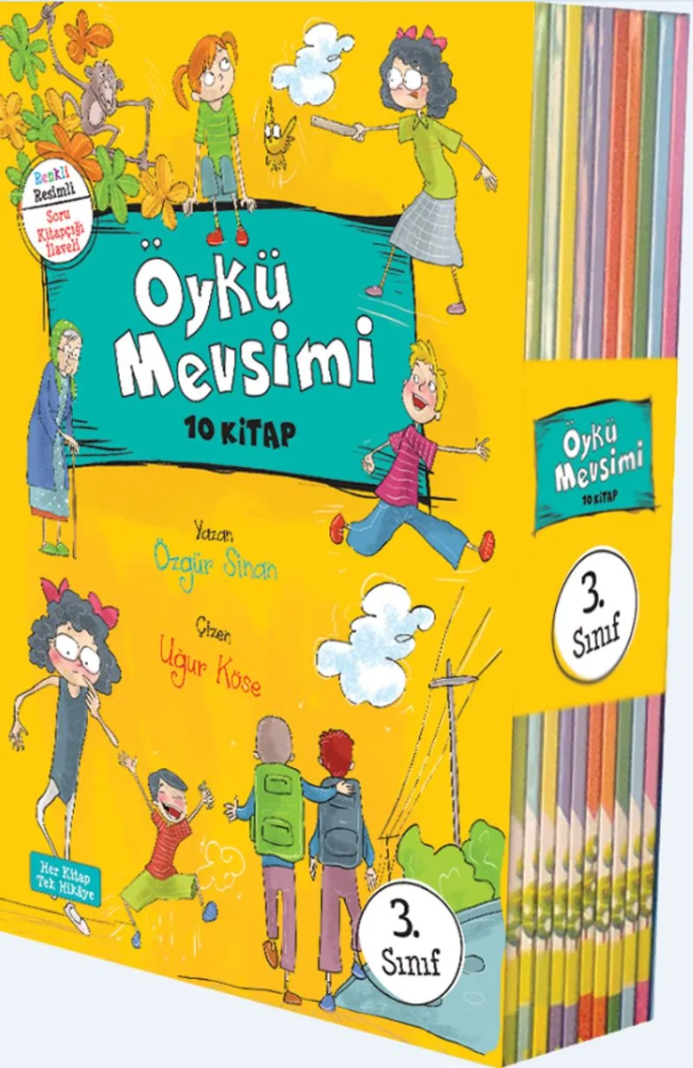 Öykü Mevsimi (10 Kitap-Kutulu) (3. Sınıflar İçin)