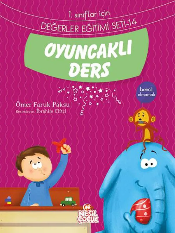Oyuncaklı Ders / 1. Sınıflar İçin Değerler Eğitimi Seti 14