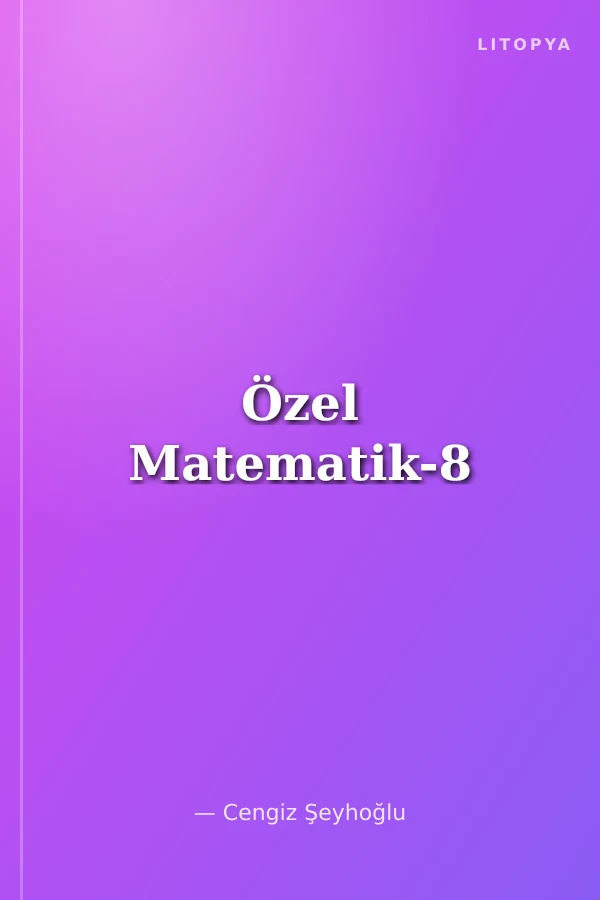 Özel Matematik-8