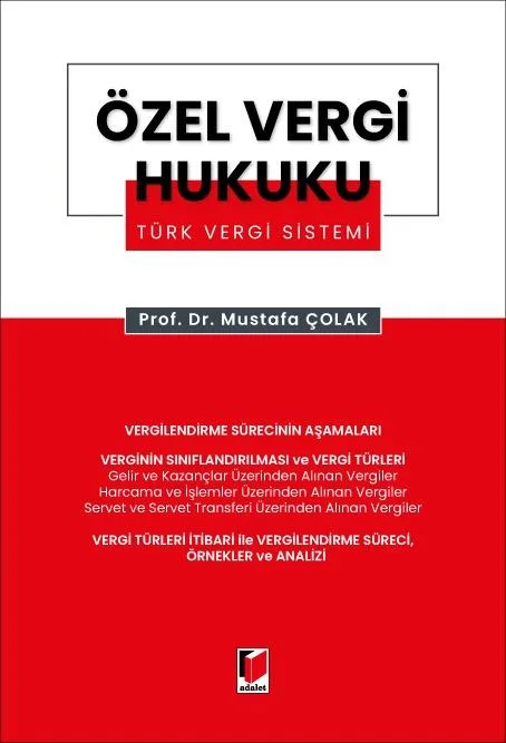 Özel Vergi Hukuku (Türk Vergi Sistemi)