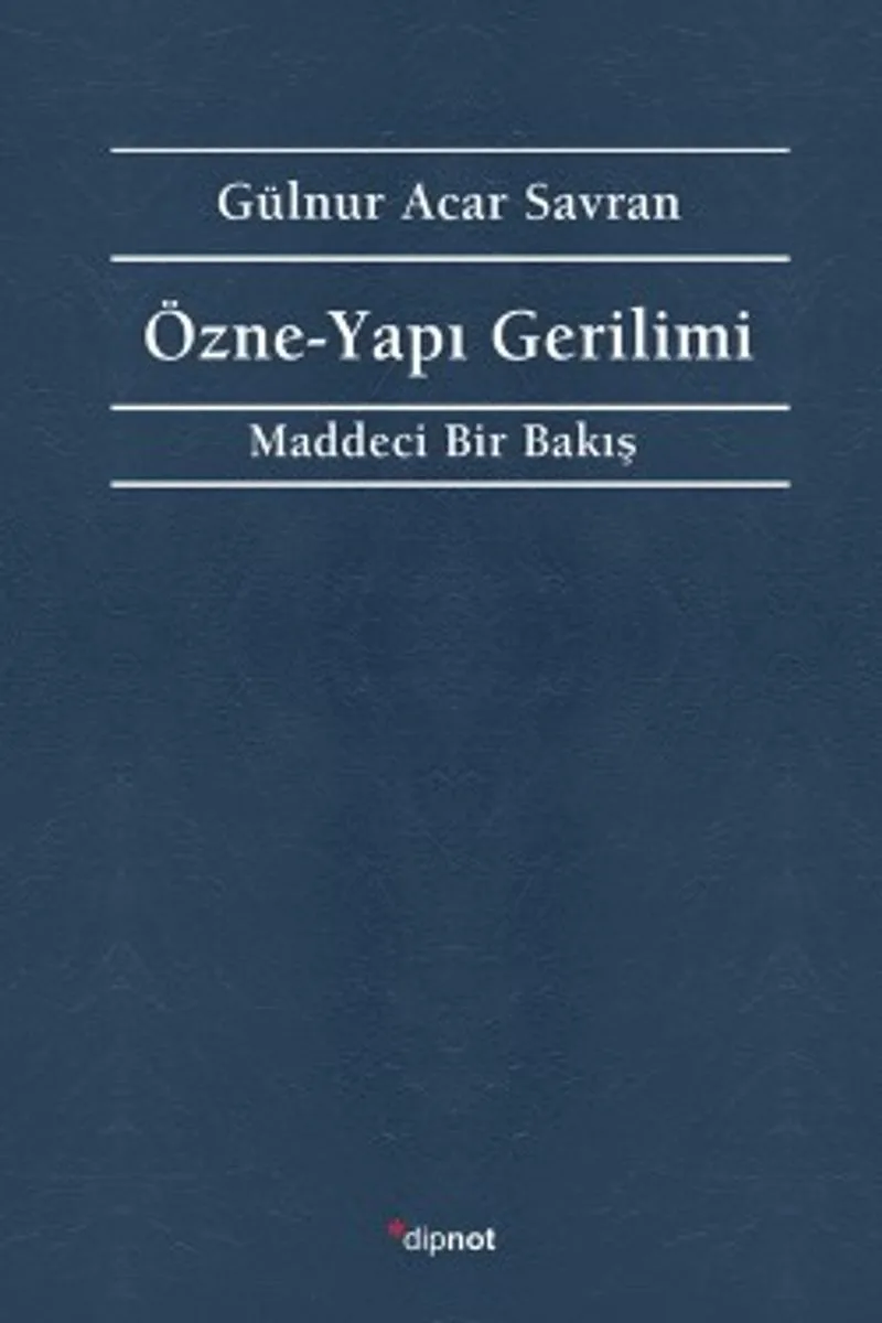 Özne-Yapı Gerilimi