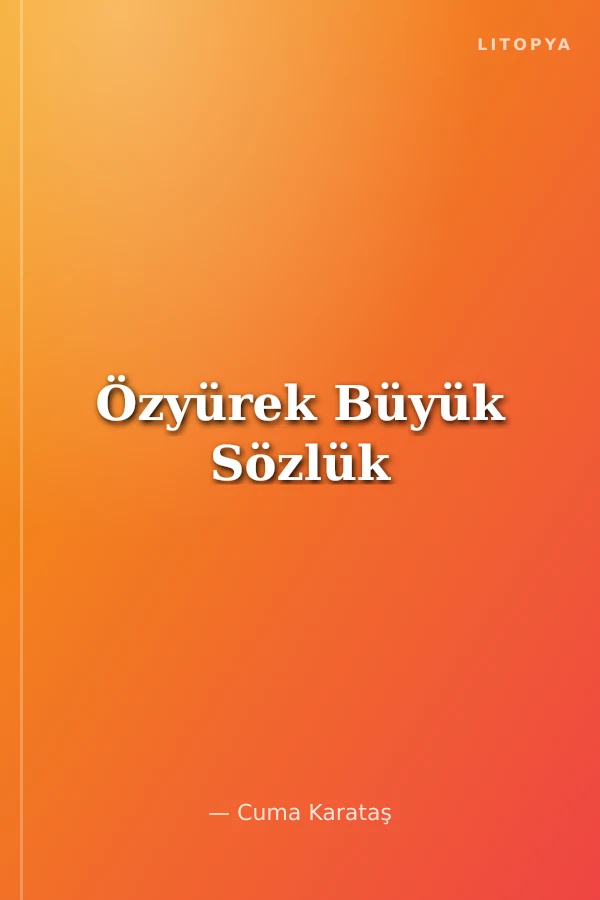 Özyürek Büyük Sözlük