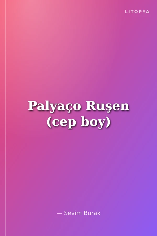 Palyaço Ruşen (cep boy)