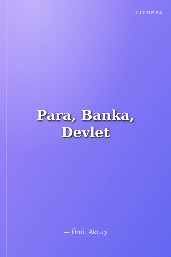 Para, Banka, Devlet