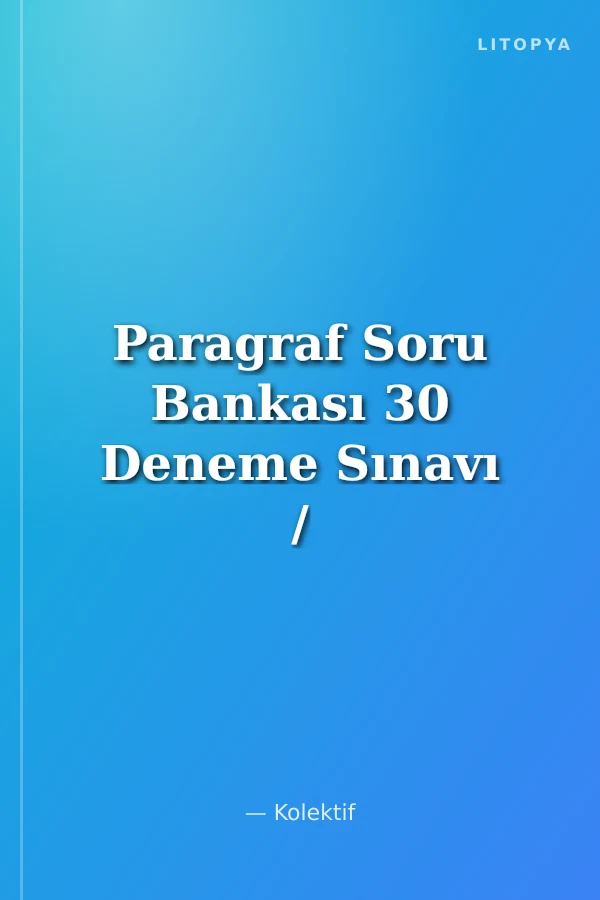 Paragraf Soru Bankası 30 Deneme Sınavı / Yıldızlar Karması
