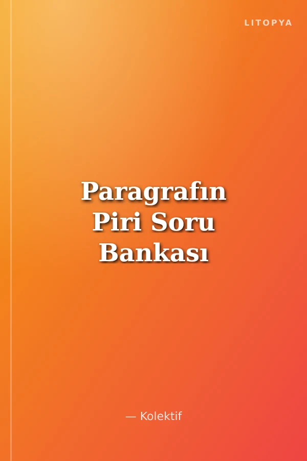 Paragrafın Piri Soru Bankası