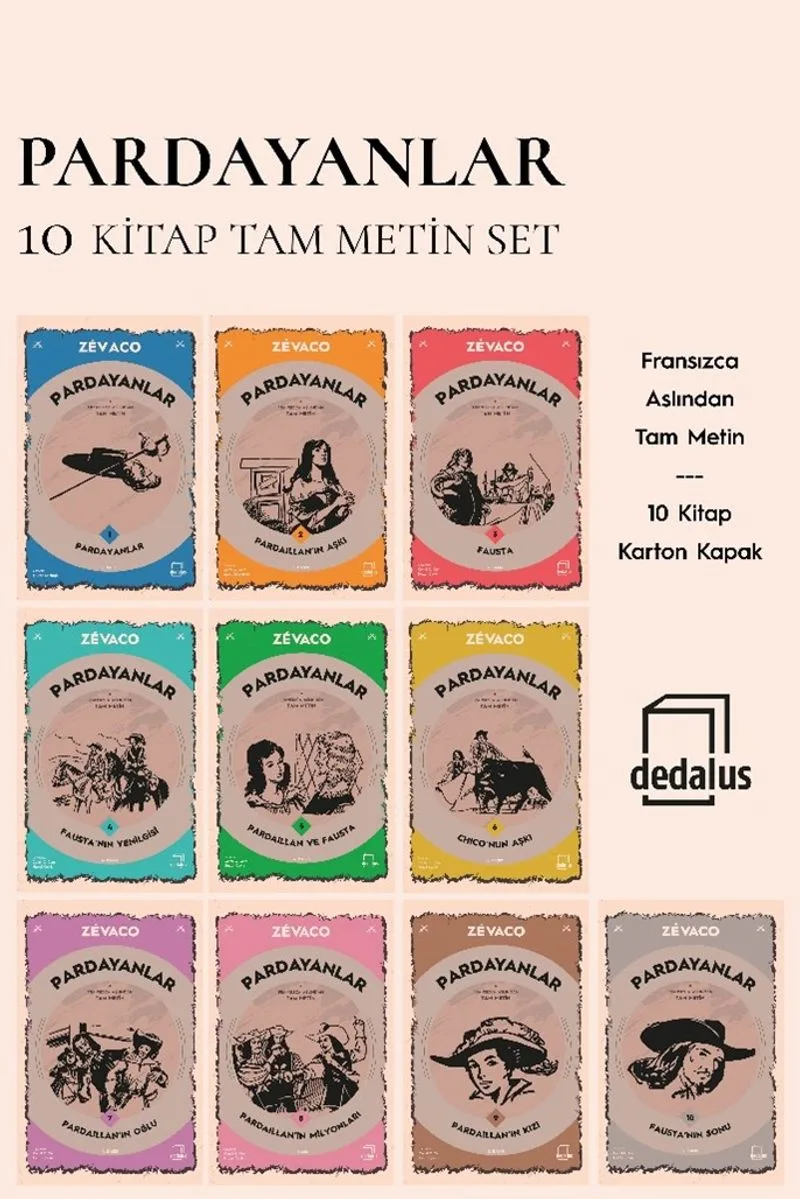 Pardayanlar Seti (10 Kitap Takım)