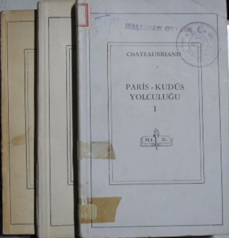 Paris-Kudüs Yolculuğu (3 Cilt) (11-Z-169)