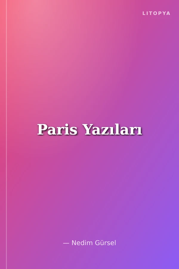 Paris Yazıları
