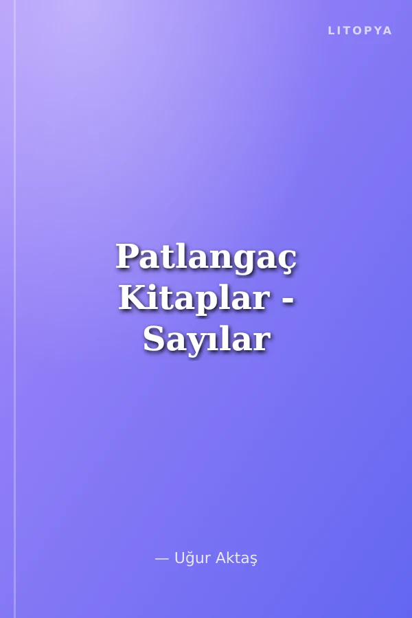 Patlangaç Kitaplar - Sayılar