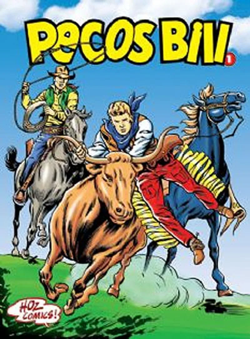 Pecos Bill-01 Mutlu Yıllar Davy Crockett / Yuma Yolu / Yalnız Haydut / Kara Bataklık / Son Şef