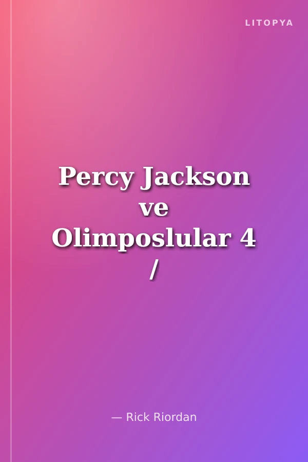 Percy Jackson ve Olimposlular 4 / Labirent Savaşı