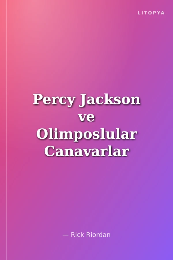 Percy Jackson ve Olimposlular Canavarlar Denizi (Çizgi Roman)