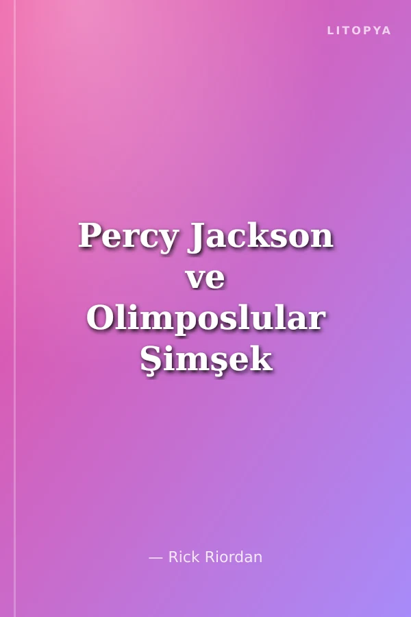 Percy Jackson ve Olimposlular Şimşek Hırsızı (Çizgi Roman)