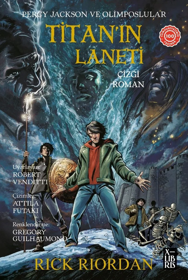 Percy Jackson ve Olimposlular Titan'ın Laneti (Çizgi Roman)