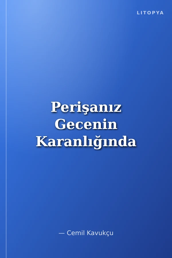 Perişanız Gecenin Karanlığında