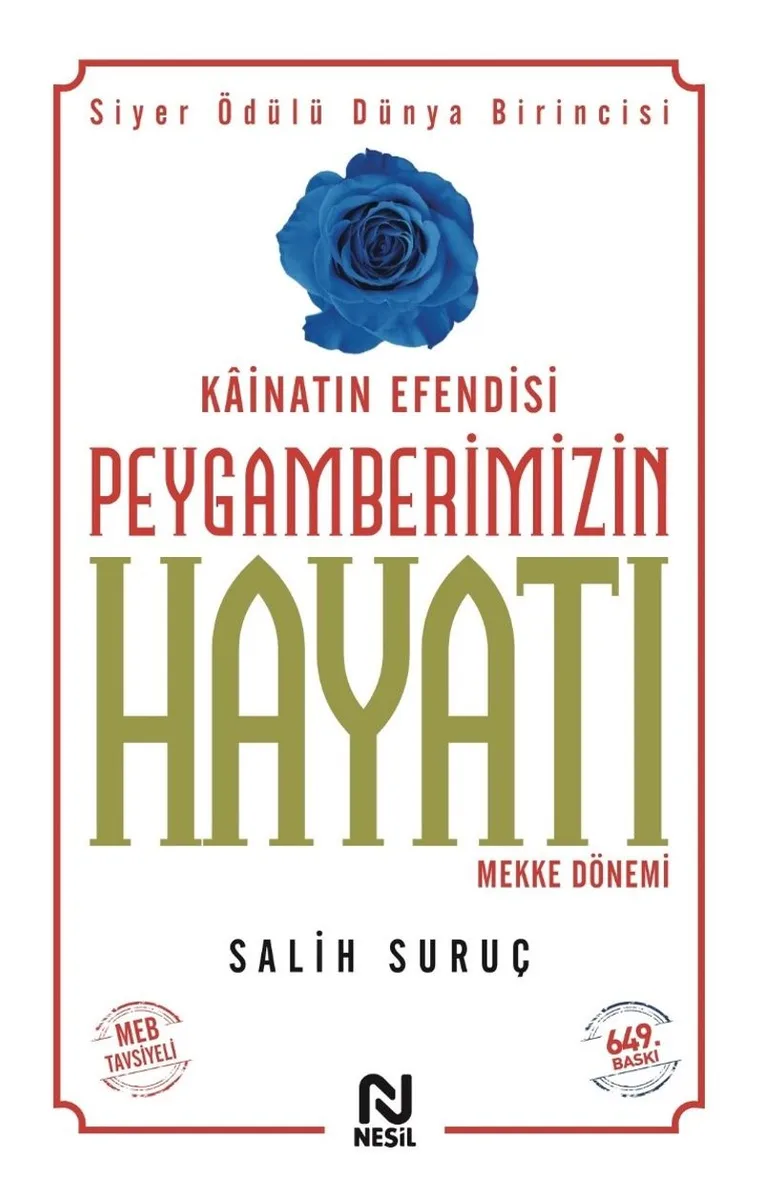 Peygamberimizin Hayatı 1 (Ciltsiz Küçük Boy) Mekke Dönemi