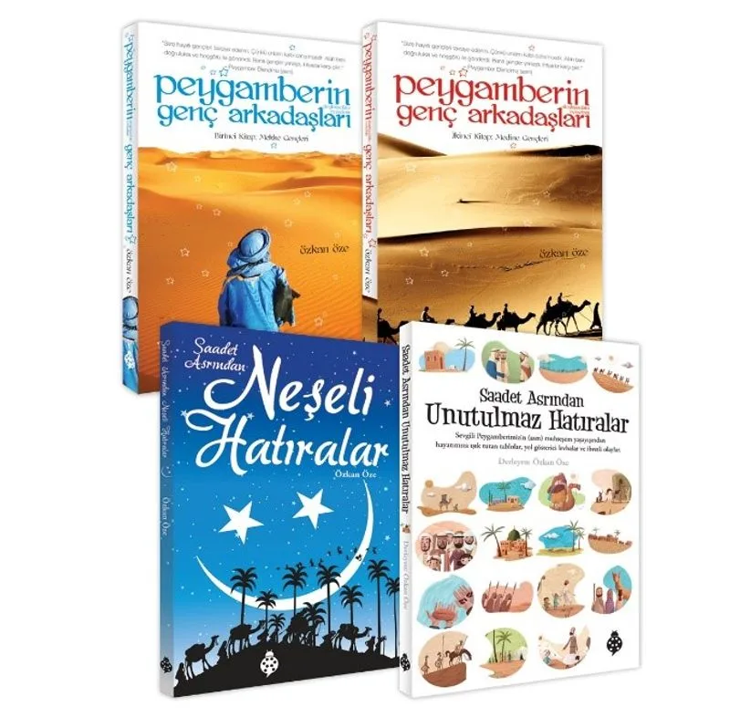 Peygamberimizin Hayatından Hatıralar Seti (4 Kitap)