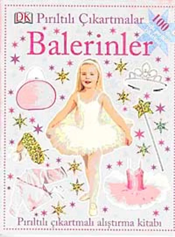 Pırıltılı Çıkartmalar Balerinler