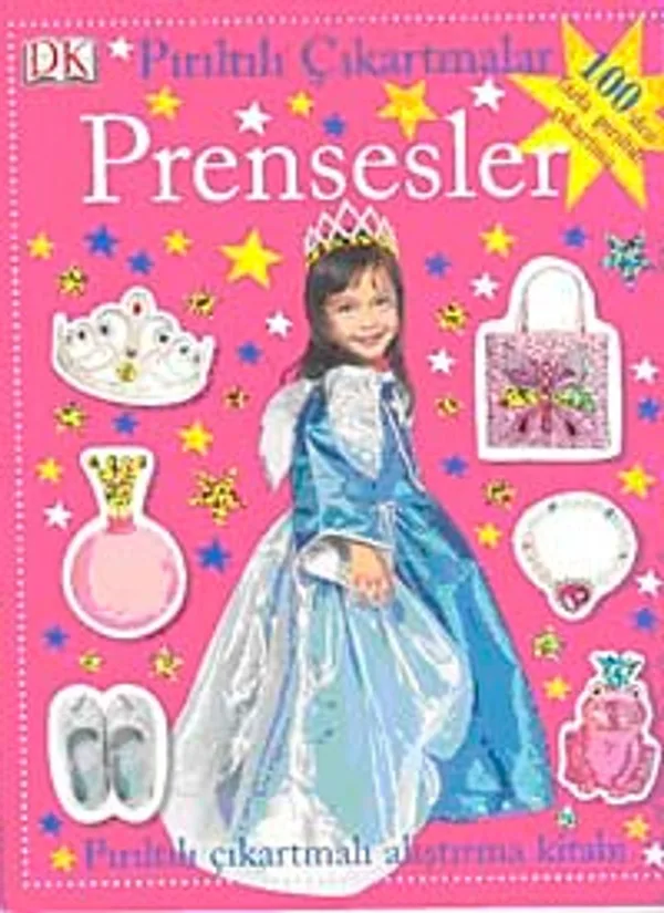 Pırıltılı Çıkartmalar Prensesler