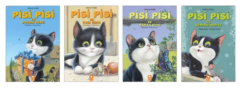 Pisi Pisi Seti (4 Kitap)