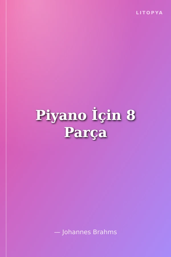 Piyano İçin 8 Parça
