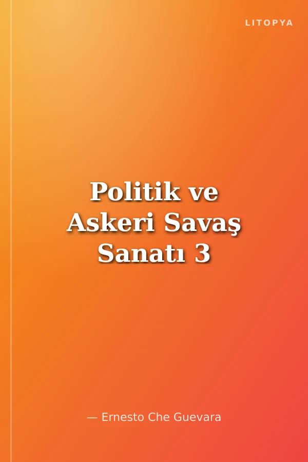 Politik ve Askeri Savaş Sanatı 3