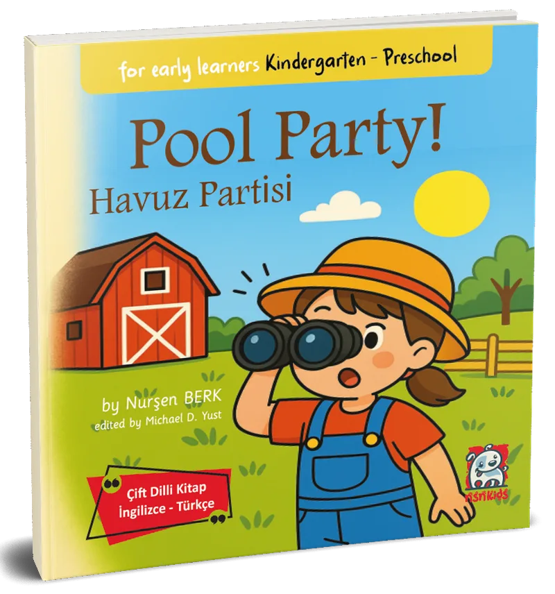 Pool Party - Havuz Partisi (Çift Dilli Kitap İngilizce – Türkçe)