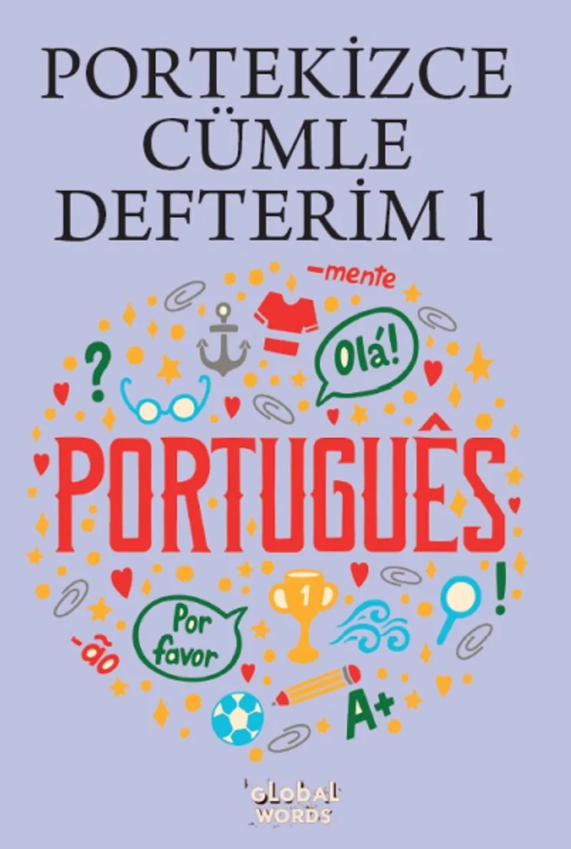 Portekizce Cümle Defterim 1 Karışık Portekizce Kelimelerden Cümleler Kur