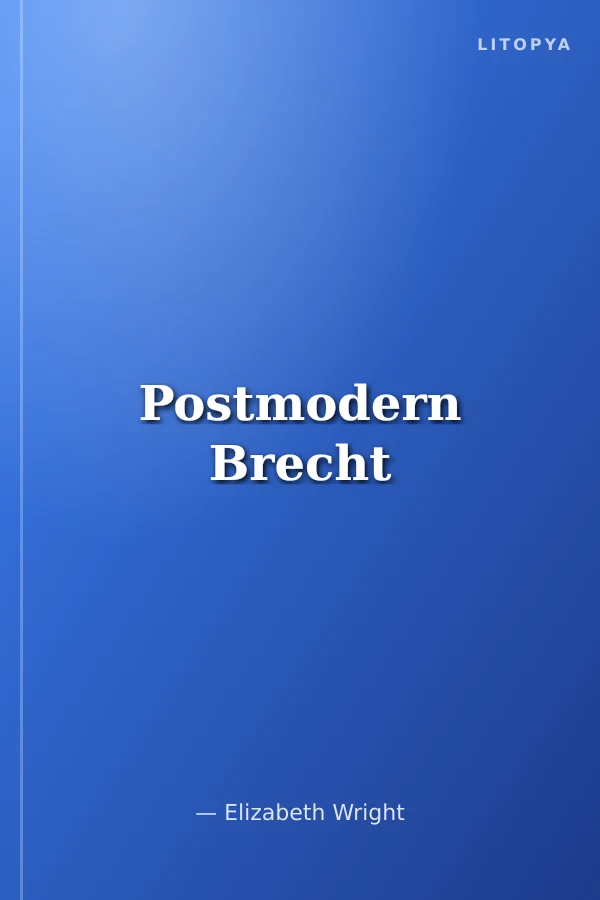 Postmodern Brecht