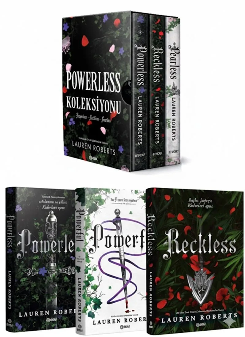 Powerless - Powerfull - Reckless 3 Kitap Set (Ciltli)