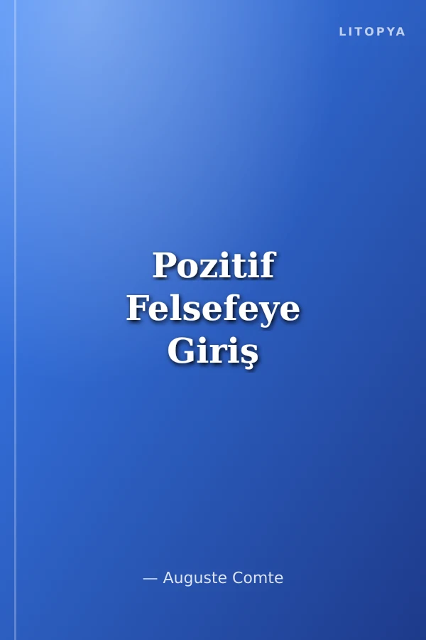 Pozitif Felsefeye Giriş