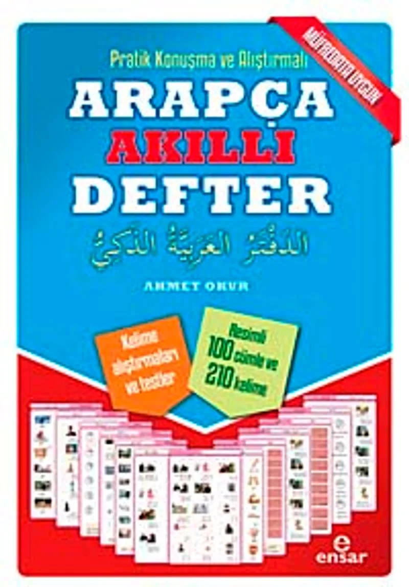 Pratik Konuşma ve Alıştırmalı Arapça Akıllı Defter