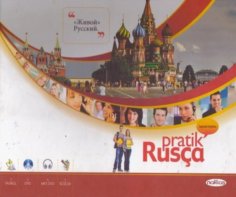 Pratik Rusça Öğrenme Seti (Cd ve Kitap)
