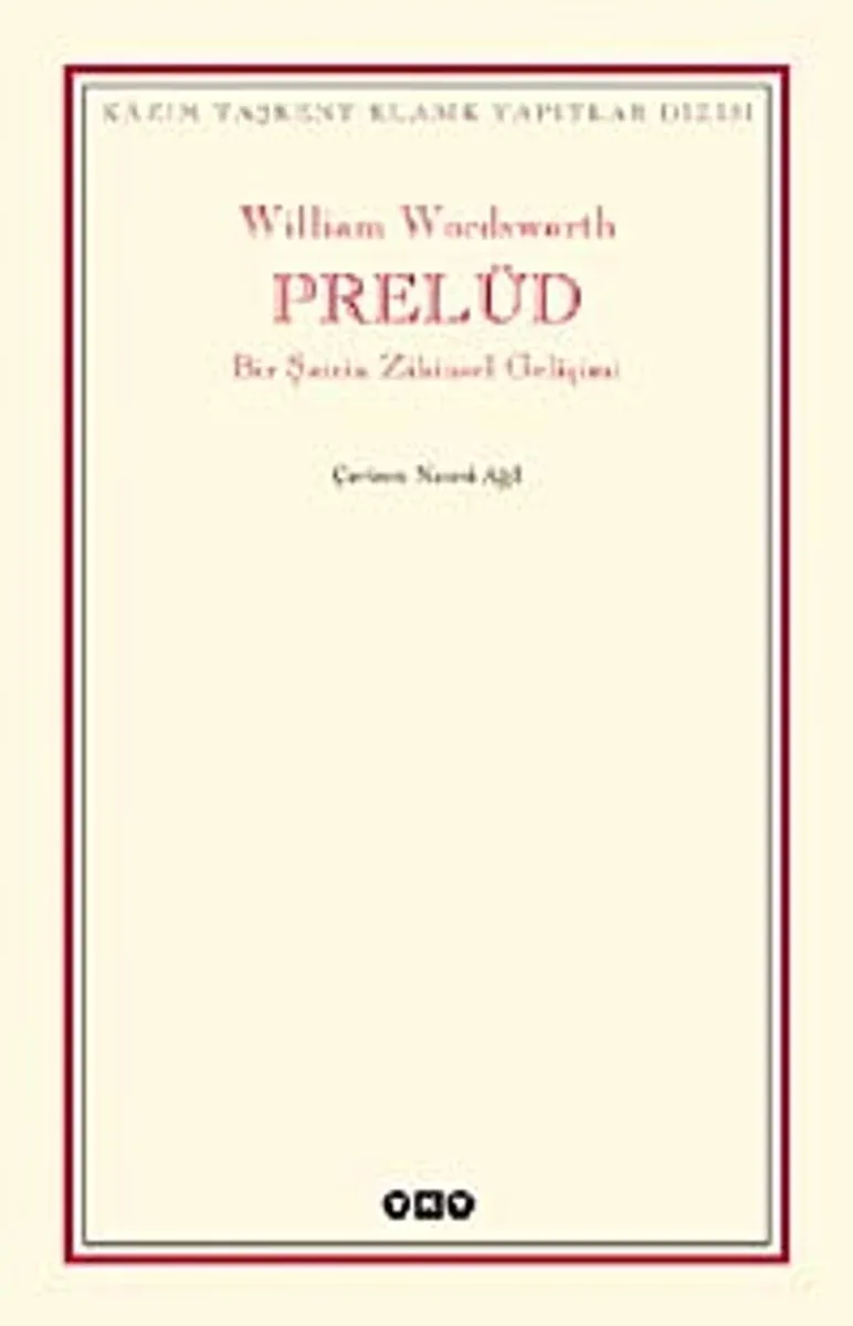 Prelüd Bir Şairin Zihinsel Gelişimi
