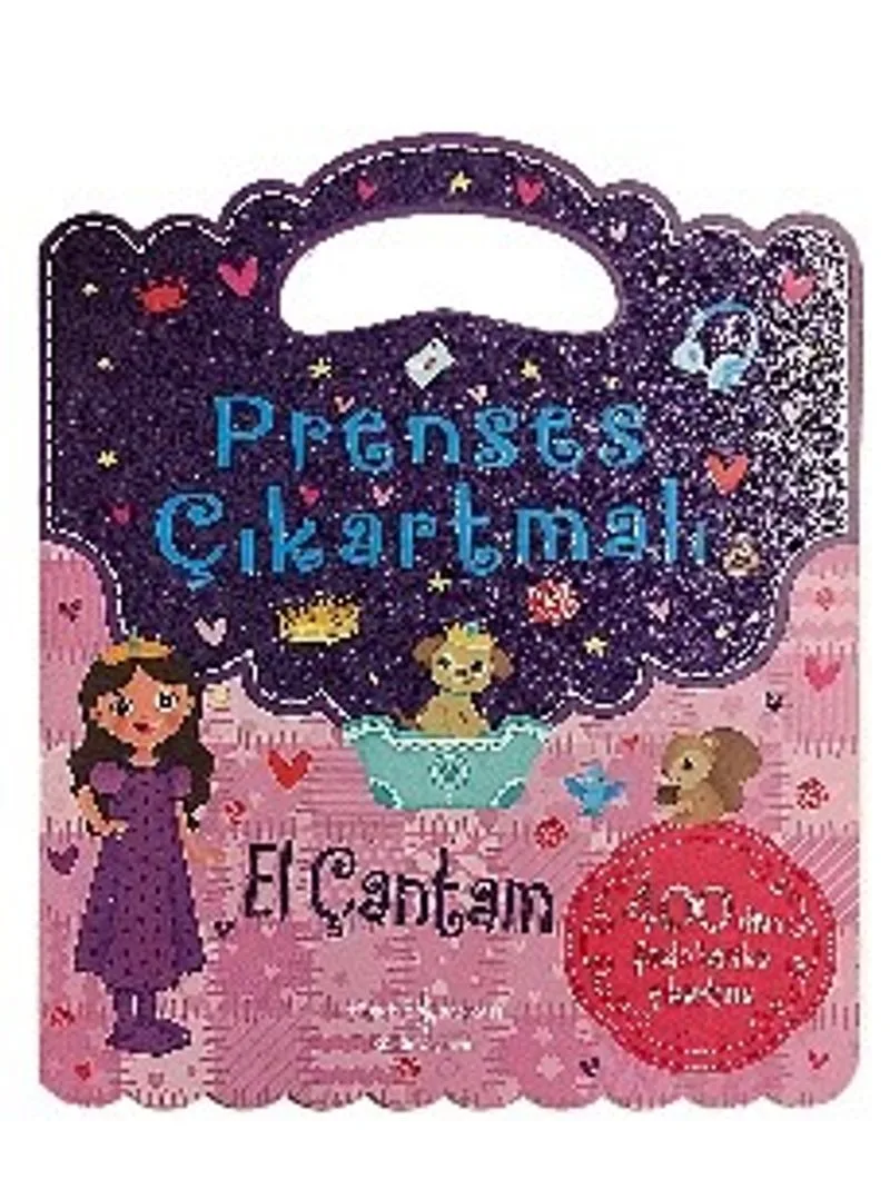 Prenses Çıkartmalı El Çantam