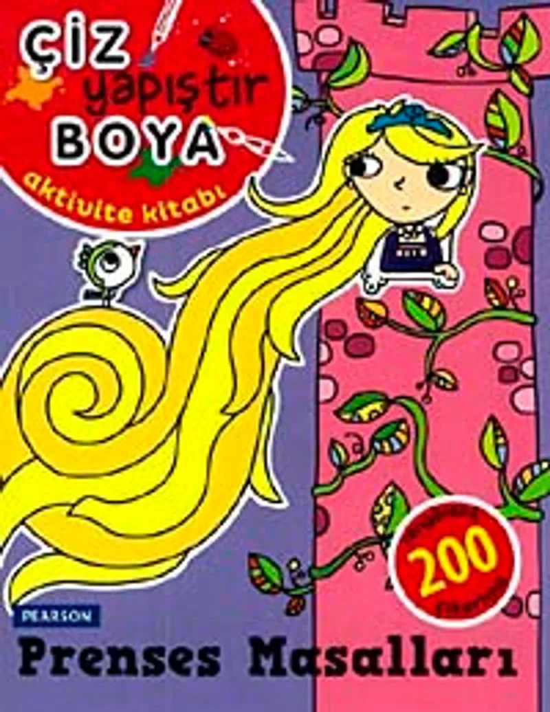Prenses Masalları / Çiz Yapıştır Boya